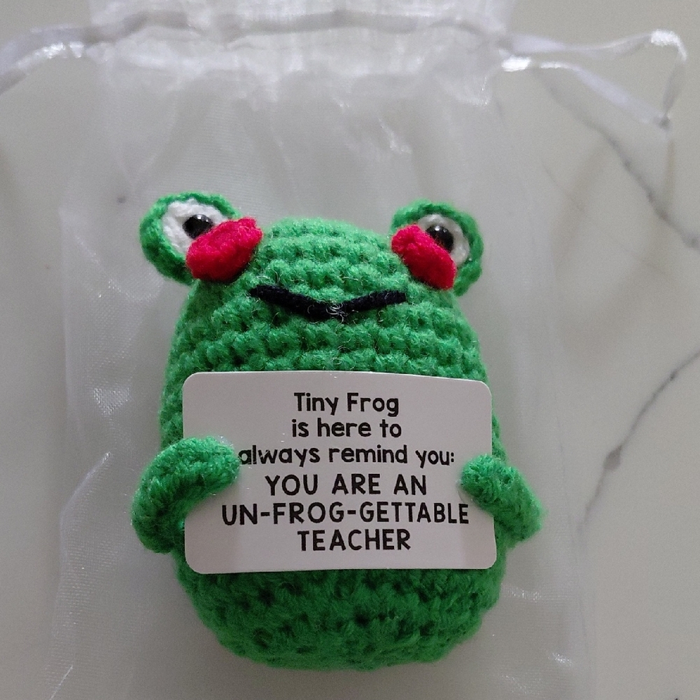 Source Unknown Green Frog Teacher Gift